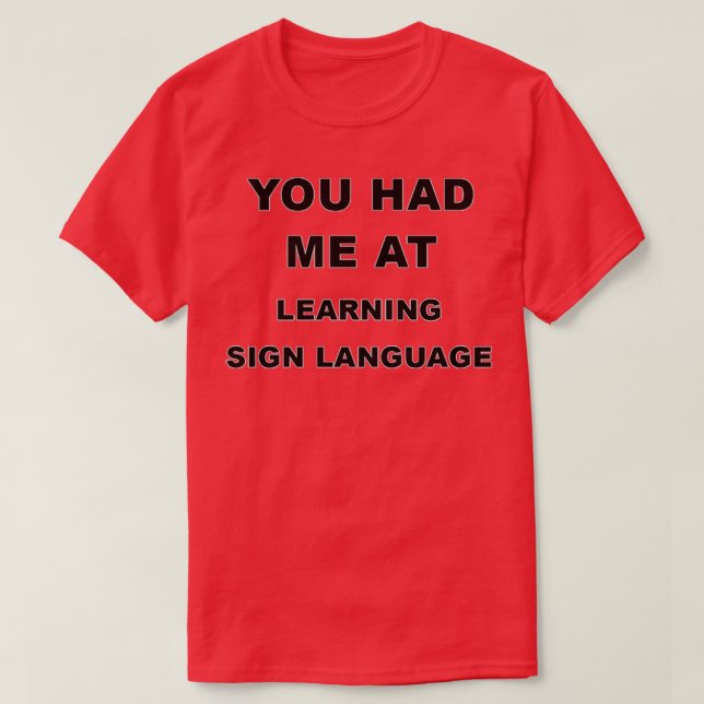 T-shirt Drôle Apprentissage Signal Cadeau Langue Pour Homm (Design devant)