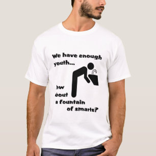 T-Shirt drôle avec Fontaine de l'intelligence
