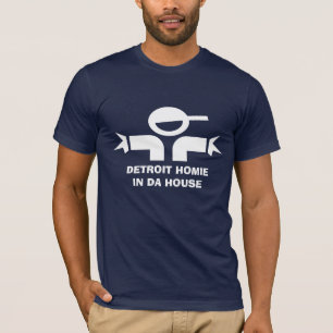 T-shirt drôle avec la citation pour des homies de