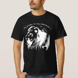 T-shirt drôle avec lion