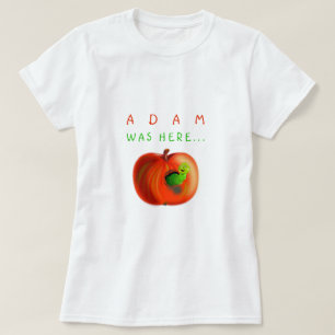 T-shirt drôle avec pomme paradisiaque - personnali