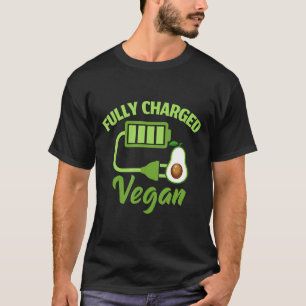 T-shirt Drôle Avocado Plein Chargé Pour Végétal Cadeau