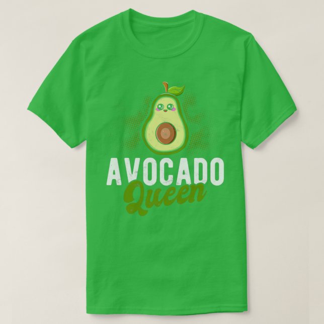 T-shirt Drôle Avocado Vegan Ladies Vegetarian Gift 2 (Design devant)
