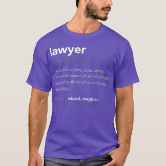 T-shirt Drôle Avocat Don Funny Définition Emploi Cool Avoc