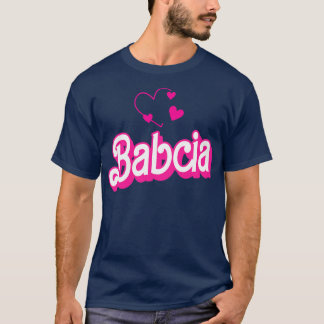 T-shirt Drôle Babcia Cadeaux Filles Babcia 1