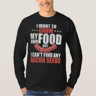 T-shirt Drôle Bacon Lover Citation Cadeaux Bacon Love Cade
