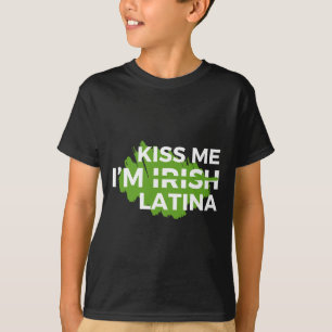 T-shirt Drôle baiser de la Saint-Patrick hispanique Embras