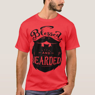 T-shirt Drôle Barbe Béni Et Porté Papa Mari Boyfr