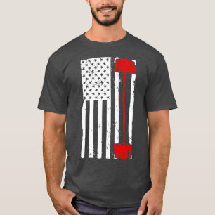 T-shirt Drôle Barbell Art Pour Hommes Femmes Poids Fitness