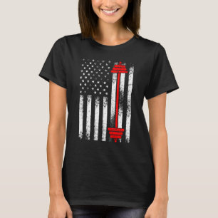 T-shirt Drôle Barbell Pour Hommes Femmes Poids Fitness