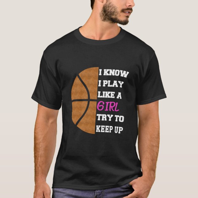 T-shirt Drôle Basketball dit (Devant)