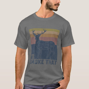 T-shirt Drôle BBQ Grilling Pitmaster Grillers Id Fumée T