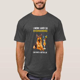 T-shirt Drôle berger allemand cadeaux berger allemand berg