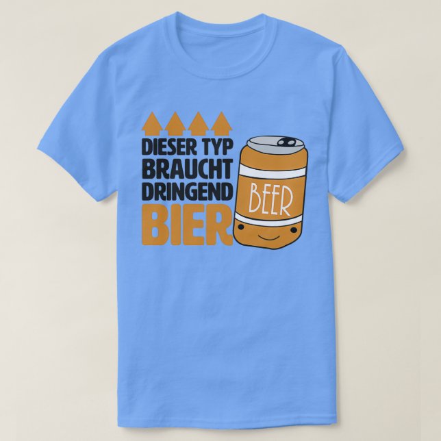 T-shirt Drôle Bière Dit Pour Menx27s Puborous Soirée 1 (Design devant)