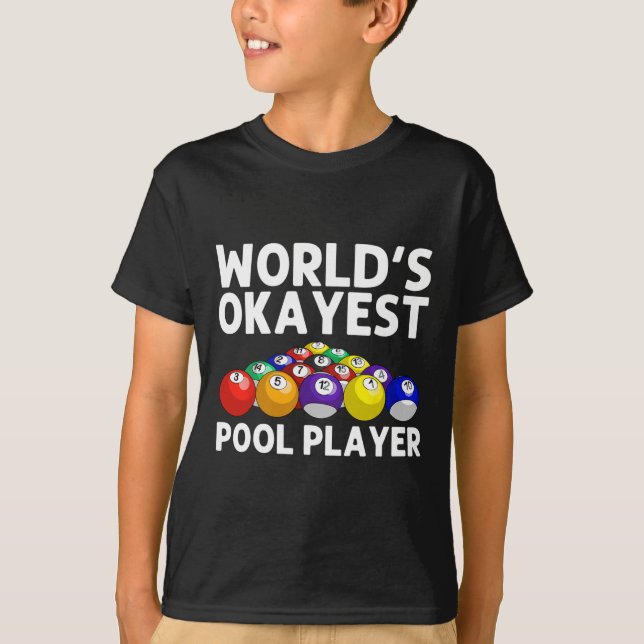 T-shirt Drôle Billard Art Pour Hommes Femmes Billard Lover (Devant)