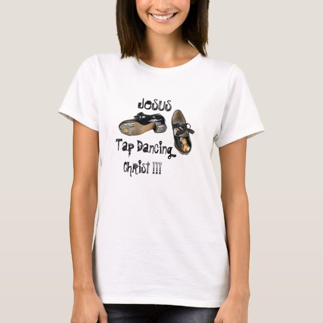 T-shirt drôle blasphématoire du Christ de (Devant)