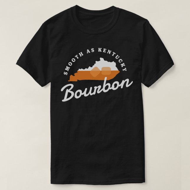 T-shirt Drôle Boisson Bourbon Smony Comme Kentucky Bourbon (Design devant)