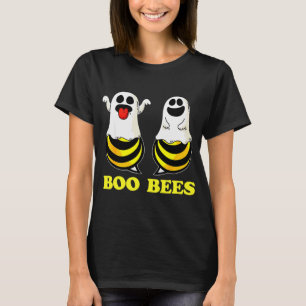 T-shirt Drôle Boo Bees Animal Ghost Funny