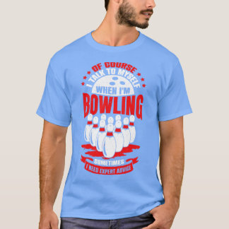 T-shirt Drôle Bowling Jeu Sport Bowler Cadeau