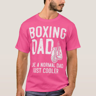 T-shirt Drôle Boxe Papa Et Fighter Fête des pères Cadeau P