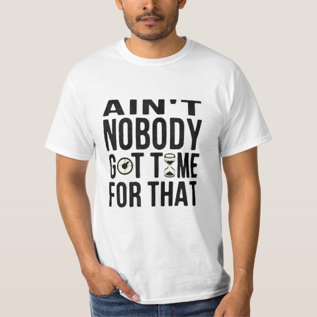 T-shirt Drôle Brown de bonbon n'est personne heure obtenue (Devant)