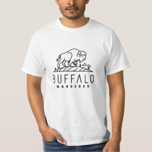 T-shirt Drôle Buffalo Designs for Wildlife Lovers