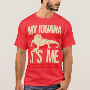 T-shirt Drôle cadeau Amoureux des animaux Iguana