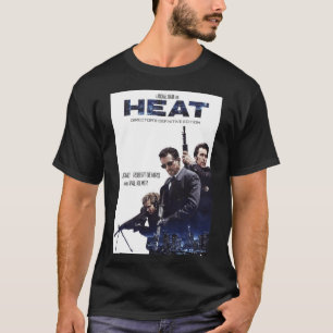 T-shirt Drôle Cadeau Chaleur Crime Film Rétro Vague