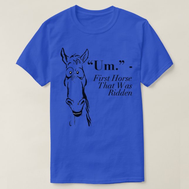 T-shirt Drôle Cadeau Cheval Pour Les Amateurs De Cheval (Design devant)