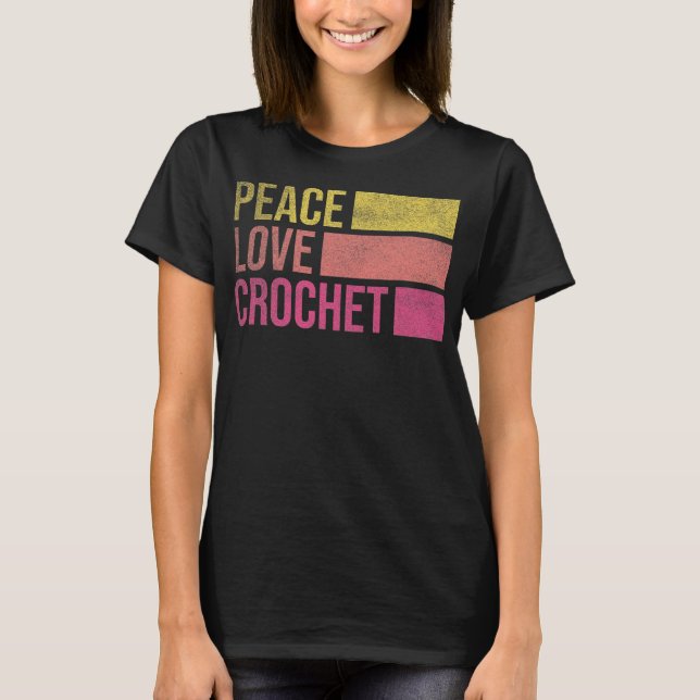 T-shirt Drôle cadeau Crochet Crochet pour Crocheter  (Devant)