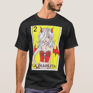 T-shirt Drôle cadeau de Bingo Espagnol-Mexicain - La Diabl