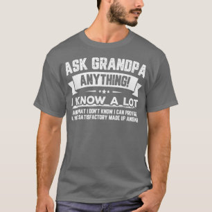T-shirt Drôle cadeau de Fête des pères 60e Demander à gran