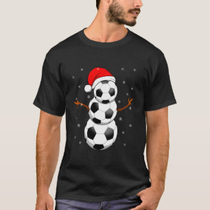 T-shirt Drôle cadeau de football pour garçons filles neige