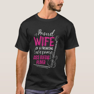 T-shirt Drôle cadeau de mari baider pour basses guitare jo