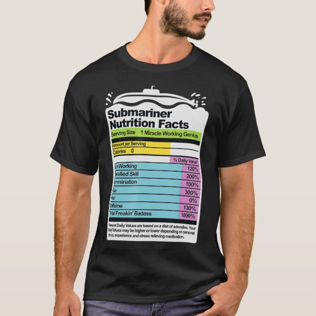 T-shirt Drôle cadeau de sous-marin militaire américain pou (Devant)