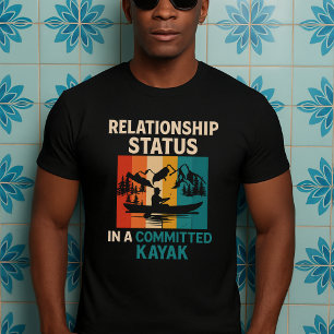 T-shirt drôle cadeau Kayak, papa maman amant