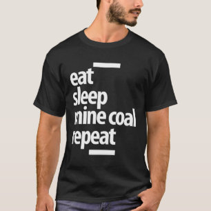 T-shirt Drôle Cadeau Mine Charbon Titre du travail Cadeau