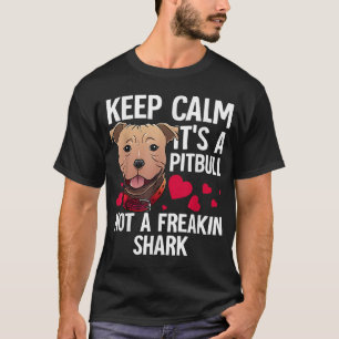 T-shirt Drôle cadeau Pitbull pour hommes femmes Amoureux d