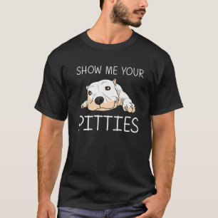 T-shirt Drôle cadeau Pitbull pour hommes femmes chien de c