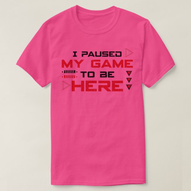 T-shirt Drôle cadeau pour Gamer (Design devant)