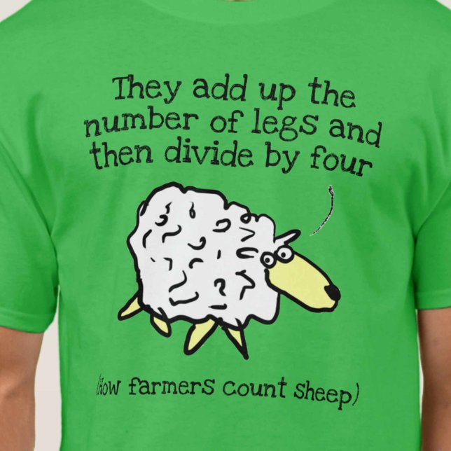 T-shirt Drôle cadeau pour un éleveur de moutons - Sheep De (Créateur téléchargé)