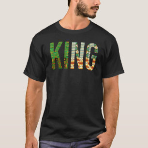 T-shirt Drôle Cadeau Roi Africain Pour Hommes Garçons Cool