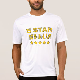 T-shirt Drôle Cadeaux Cool : Fils cinq étoiles en droit