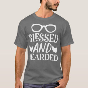 T-shirt Drôle Cadeaux De Barbe Pour Hommes Bénis Et Portés