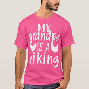 T-shirt Drôle Cadeaux De Barbe Pour Hommes Mon Grand-Père 