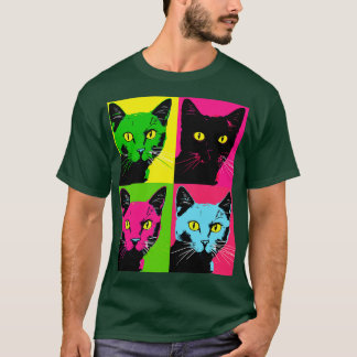 T-shirt Drôle Cadeaux de chat Hommes Enfants Femmes Nouvea