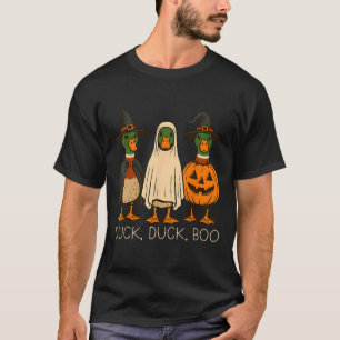 T-shirt Drôle Canard Canard Boo Costume Halloween Canard