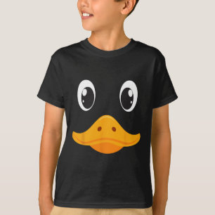 T-shirt Drôle Canard Costume Visage Pour Hommes Adultes En