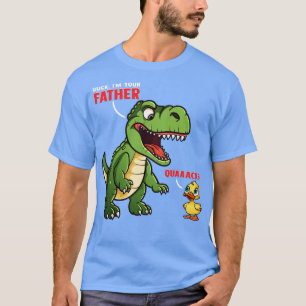 T-shirt Drôle Canard Dinosaure Cadeaux Hommes Enfants Femm