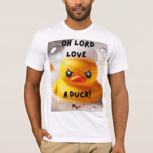 T-shirt Drôle Canard en Caoutchouc Lord Aimer Un Citation 